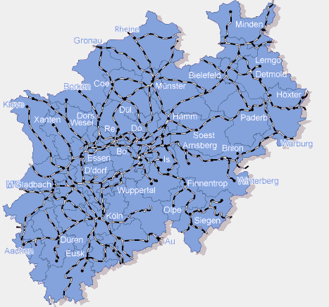 Mytrainsim - Der Nahverkehr in Nordrhein-Westfalen (Bahnlinien in NRW)